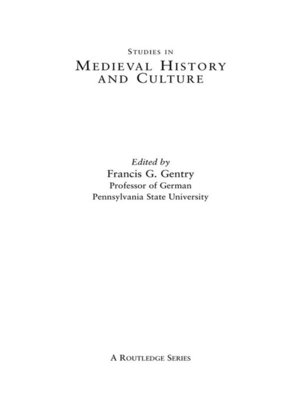 cover image of The Medieval Tradition of Thebes